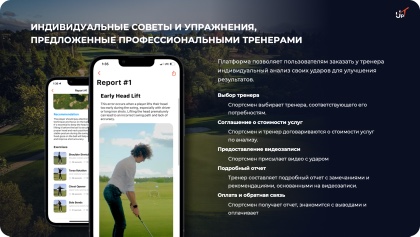 Мобильный разбор тренировки UpT.golf